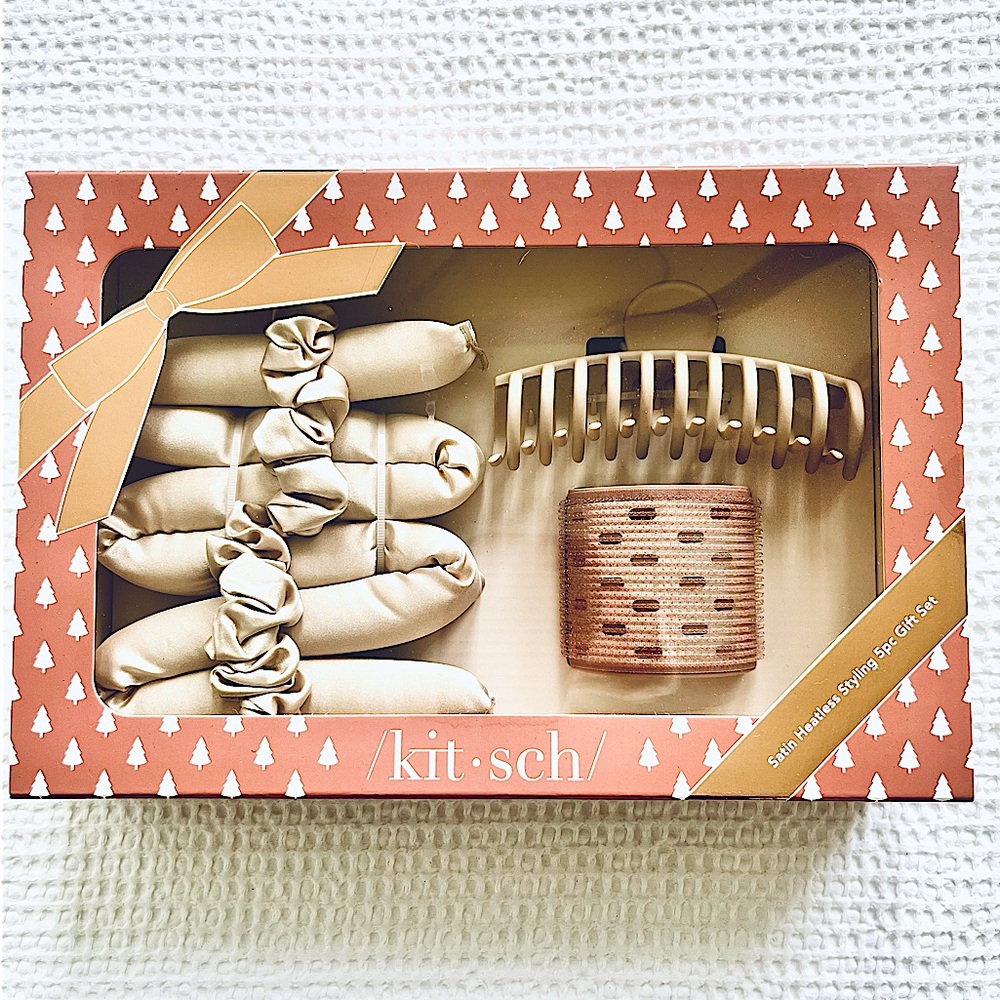 BRAND NEW Kitsch Satin Heatless Styling 5 Piece Gift Set